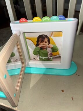 Emotions Learning Photo Frame for Kids - Teal & Multicolor